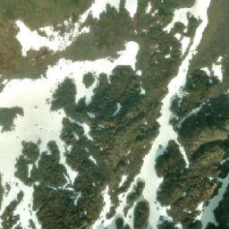 Satellite imagery of Sawtooth Range, CA
