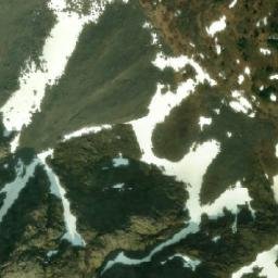 Satellite imagery of Sawtooth Range, CA