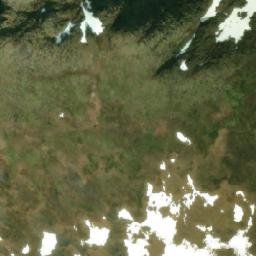 Satellite imagery of Sawtooth Range, CA
