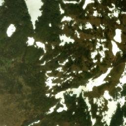 Satellite imagery of Sawtooth Range, CA