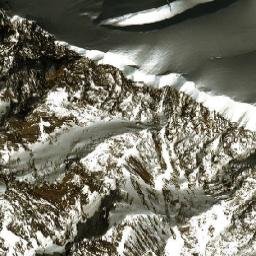 Satellite imagery of Pinnacle Peak, CA