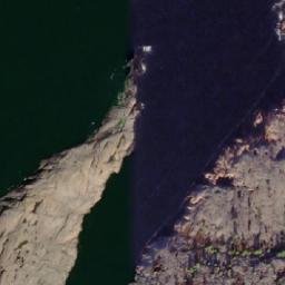 Satellite imagery of Måsklobbarna, AX