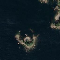 Satellite imagery of cairn, NO
