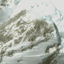 Satellite imagery of Mount Alverstone, CA