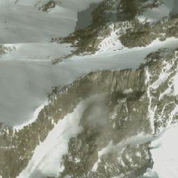 Satellite imagery of Mount Alverstone, CA