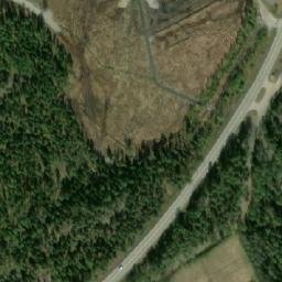 Satellite imagery of cairn, SE