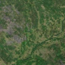 Satellite imagery of Bush Mountain, CA