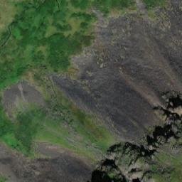Satellite imagery of Bush Mountain, CA