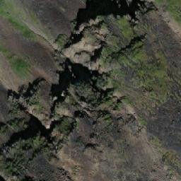 Satellite imagery of Bush Mountain, CA