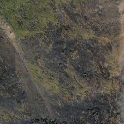 Satellite imagery of Bush Mountain, CA