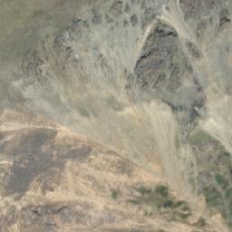 Satellite imagery of Mount Follé, CA