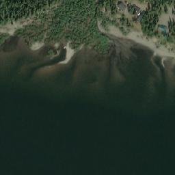 Satellite imagery of Tlêx' À X'àyí, CA