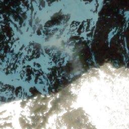 Satellite imagery of Mount Skukum, CA
