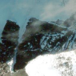 Satellite imagery of Mount Skukum, CA