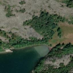 Satellite imagery of cairn, SE