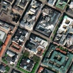 Satellite imagery of Akershus castle, NO