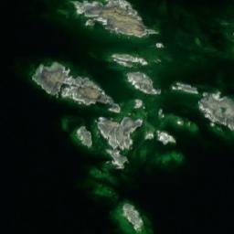Satellite imagery of Kalsörarna, AX