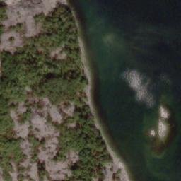 Satellite imagery of cairn, SE