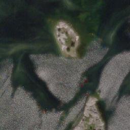 Satellite imagery of cairn, SE