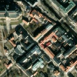 Satellite imagery of Uppsala slott, SE