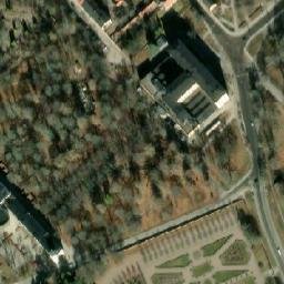 Satellite imagery of Uppsala slott, SE