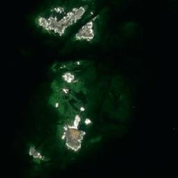 Satellite imagery of Västra halvan, AX
