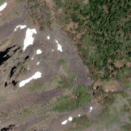 Satellite imagery of Taku Mountain, CA