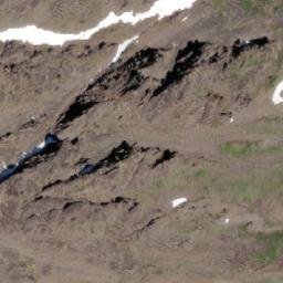 Satellite imagery of Taku Mountain, CA