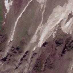 Satellite imagery of Mount Prinsep, CA
