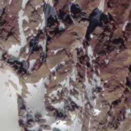 Satellite imagery of Mount Prinsep, CA