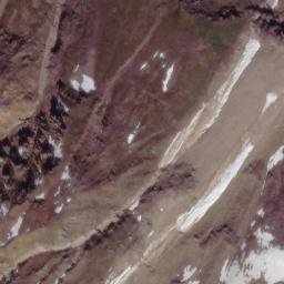 Satellite imagery of Mount Prinsep, CA