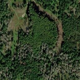 Satellite imagery of cairn, SE