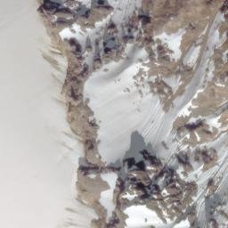 Satellite imagery of Mount Prinsep, CA