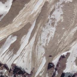 Satellite imagery of Mount Prinsep, CA