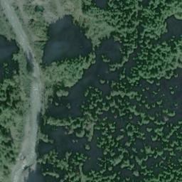 Satellite imagery of Porcupine Creek Mine, US