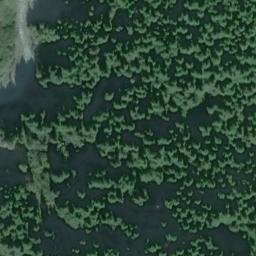 Satellite imagery of Porcupine Creek Mine, US