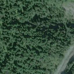 Satellite imagery of Porcupine Creek Mine, US