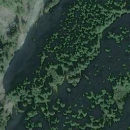 Satellite imagery of Porcupine Creek Mine, US