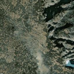 Satellite imagery of Llangorse Mountain, CA