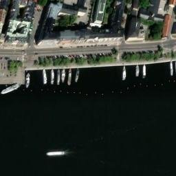Satellite imagery of Stockholms stadshus, SE