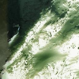 Satellite imagery of Sylvester Peak, CA