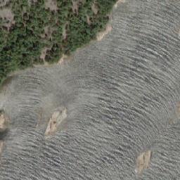 Satellite imagery of cairn, SE