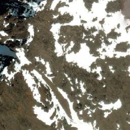 Satellite imagery of Mount Adams, CA