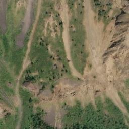 Satellite imagery of Isspah Butte, CA