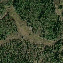 Satellite imagery of Ichthyosaur Mountain, CA