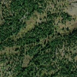 Satellite imagery of Ichthyosaur Mountain, CA