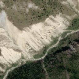 Satellite imagery of Four Brothers Range, CA
