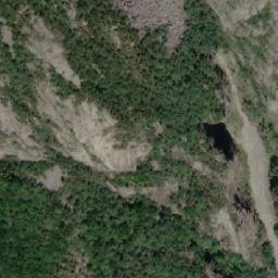 Satellite imagery of Kvarven, NO