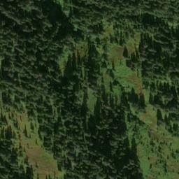 Satellite imagery of Comet Mines, US