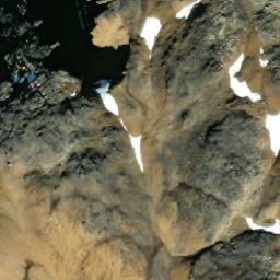 Satellite imagery of Honakta Mountain, CA